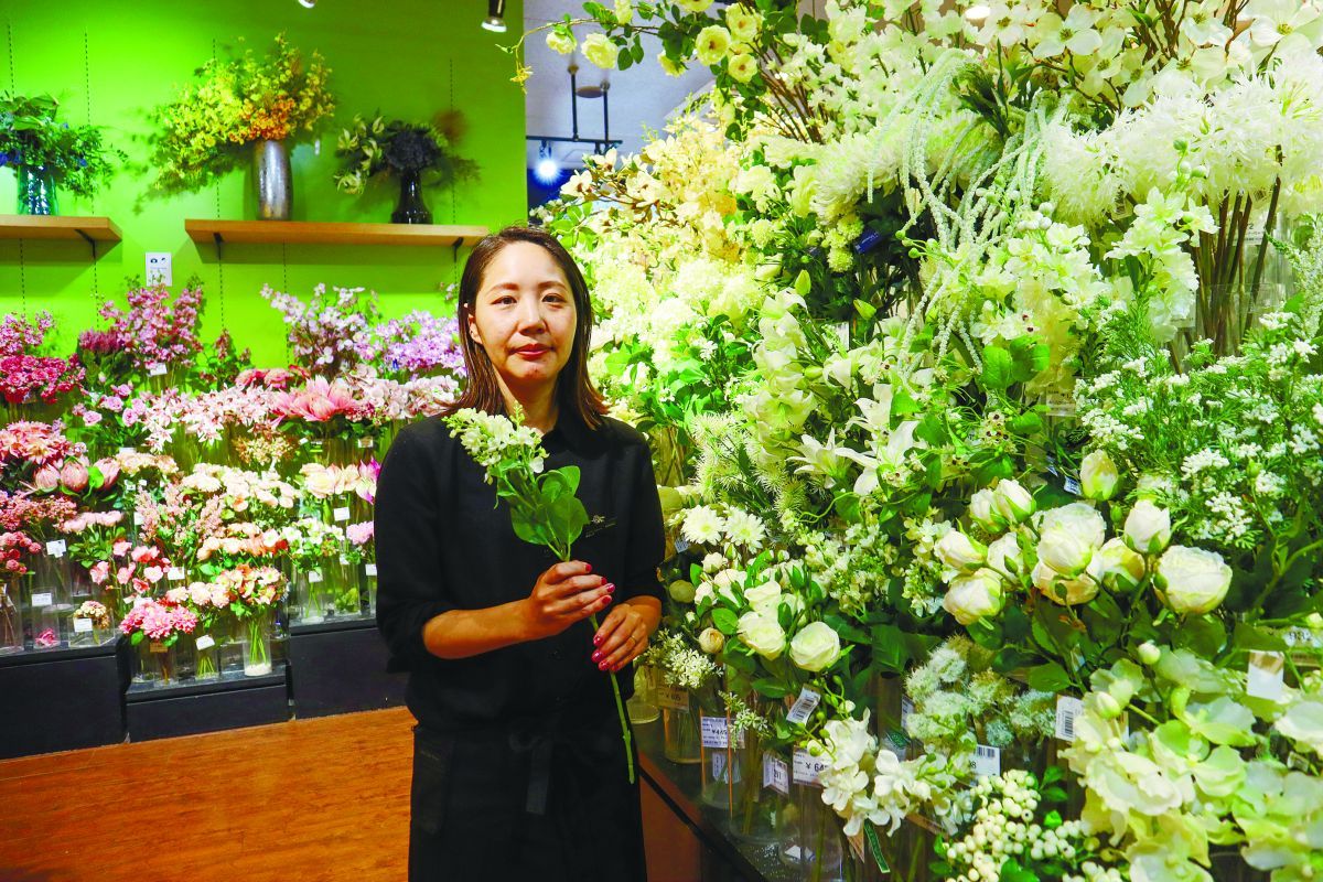 アーティフィシャルフラワープランナーの星野美由紀さん