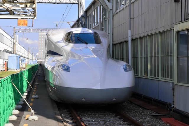 东海道新干线新型车辆"n700s"首次对外公开