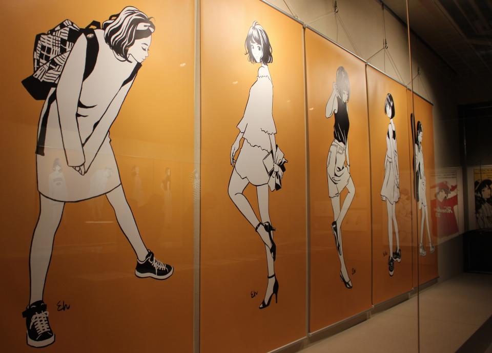 俺たちの 彼女 がここに 江口寿史イラストレーション展 ６日に兵庫 明石で開幕 まいどなニュース