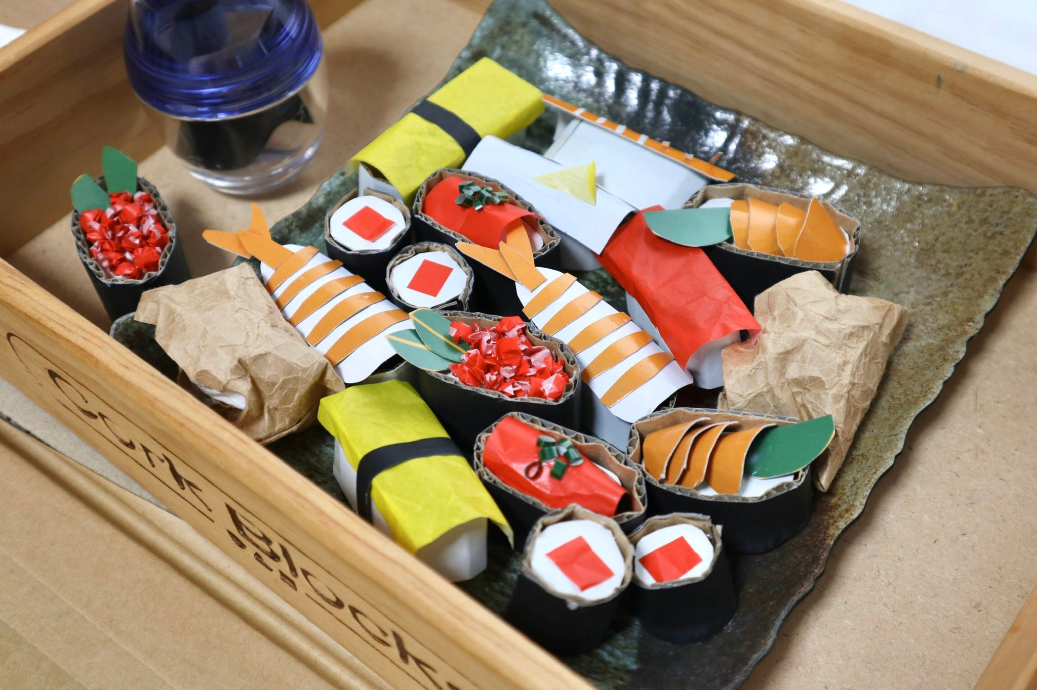 ステイ週間 絵本のお寿司屋さんがしたい 息子の要望に応えた父の本気がすごい ついにゴルゴまで まいどなニュース