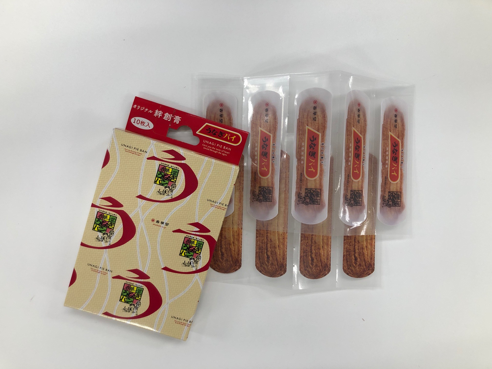 本物そっくり うなぎパイ が絆創膏に 非売品の レアグッズ うなぎバン が話題 よろず ニュース