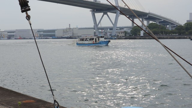 大阪に来たら Usj 海遊館 無料の 渡船 で移動してみない 意外に便利 非日常な2分の船旅 まいどなニュース