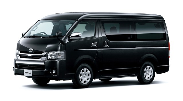 经部分改良的hiace van(由丰田汽车提供)