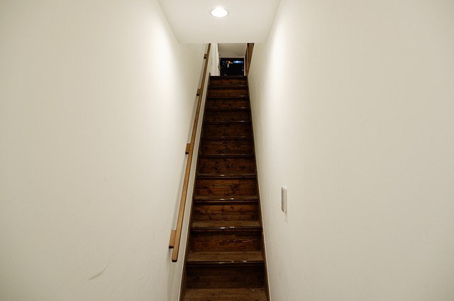 台湾素食の聖地へは、狭い階段を３階まで上がるというイニシエーションが待っていた