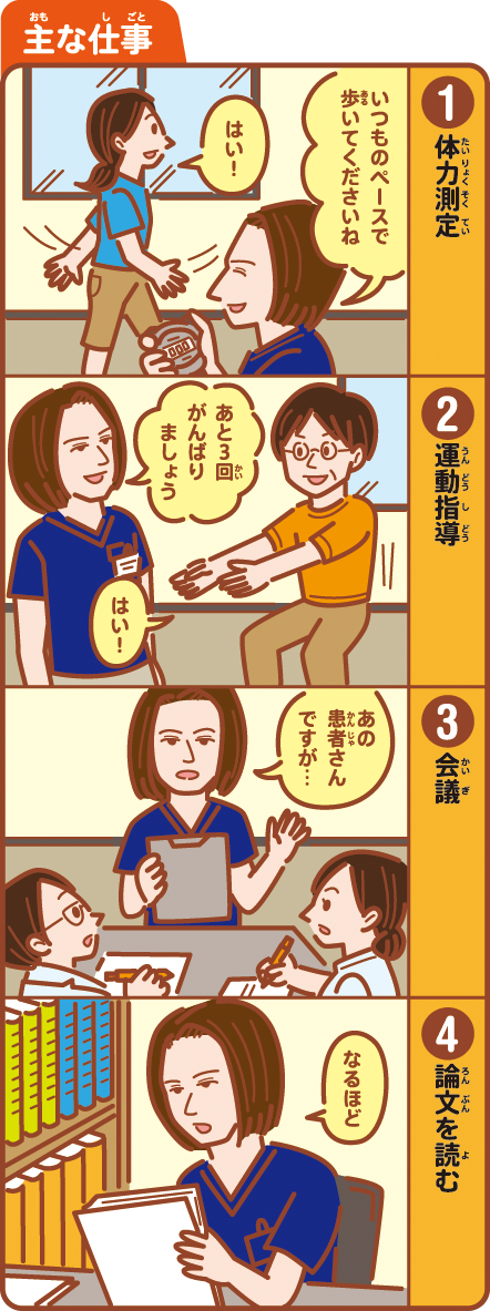 理学療法士のおしごと