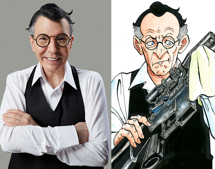 「ゴルゴ13」初のスピンオフ「銃器職人・デイブ」 デーブ・スペクターがコスプレPR｜よろず〜ニュース