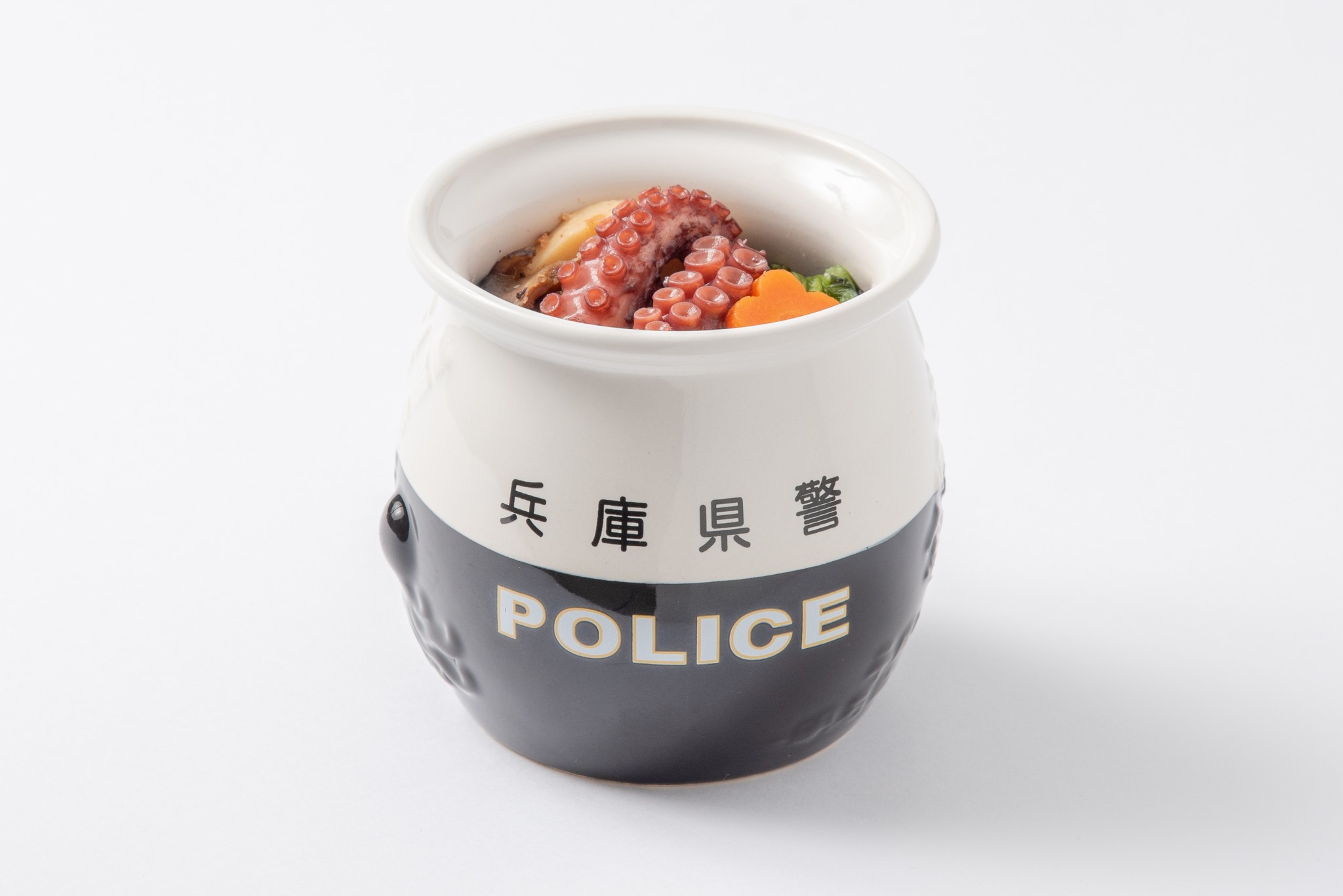 明石名物 ひっぱりだこ 飯 淡路屋 釜 壺 陶器