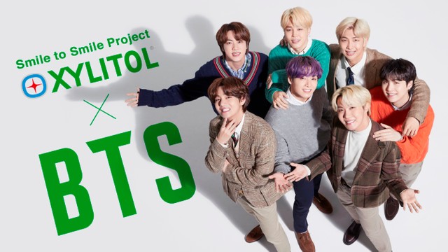 今回も売り切れ必至 Btsの白い歯輝く キシリトールガム第3弾が登場 ７人の笑顔並ぶデザイン まいどなニュース