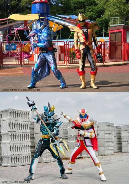 仮面ライダーセイバーと機界戦隊ゼンカイジャーが異色コラボ それぞれのキャラが本放送で 交流出演 よろず ニュース
