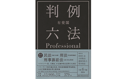 東京地裁民事部の裁判官、三井みのりさんが仕事で使う『有斐閣判例六法』