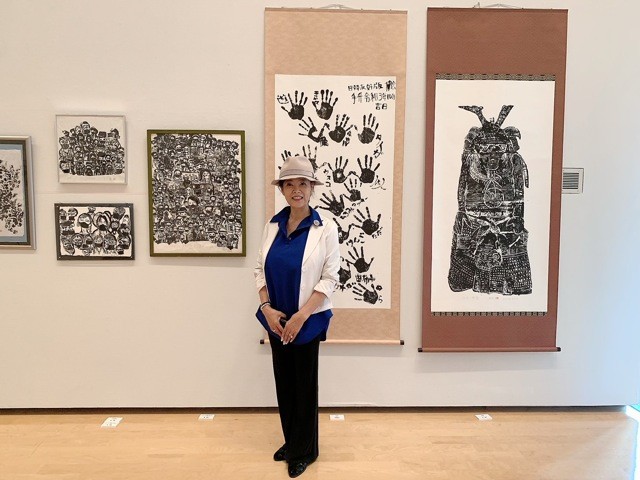 木版画で笑顔になりませんか プロから初心者まで260点を展示した木版画展が好評 兵庫 神戸 まいどなニュース