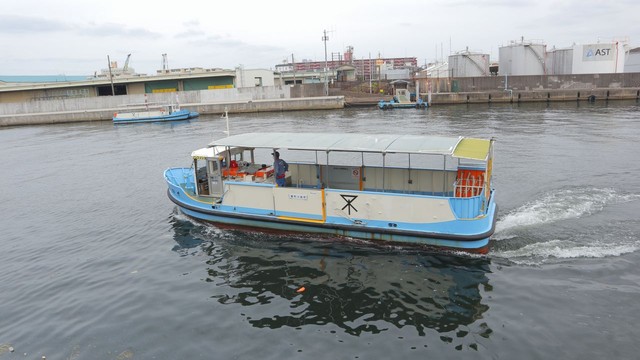 大阪に来たら Usj 海遊館 無料の 渡船 で移動してみない 意外に便利 非日常な2分の船旅 まいどなニュース