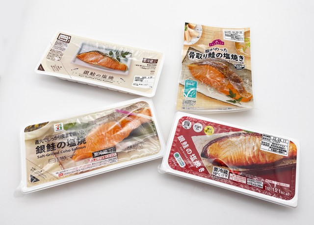 コンビニのオリジナル 鮭の塩焼き 食べ比べて分かった各社の個性と差別化された味 まいどなニュース